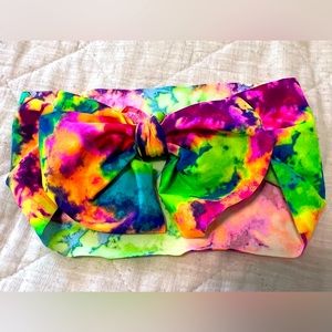 Tie Dye Design Toddler Sized Head Wrap